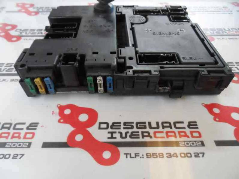 CAJA RELES FUSIBLES PEUGEOT 206 BERLINA 2001 1.1 (60 CV)