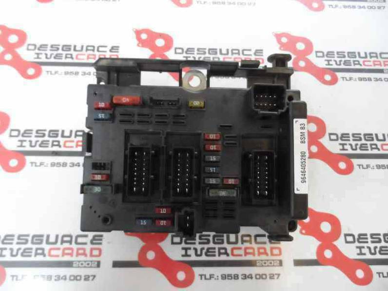 CAJA RELES FUSIBLES CITROEN XSARA BERLINA 2003 2.0 HDI (90 CV)