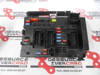 CAJA RELES FUSIBLES CITROEN XSARA PICASSO 2009 1.6 16V HDI (90 CV)