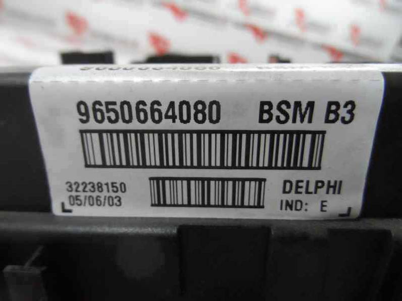 CAJA RELES FUSIBLES CITROEN XSARA BERLINA 2003 2.0 HDI (90 CV)