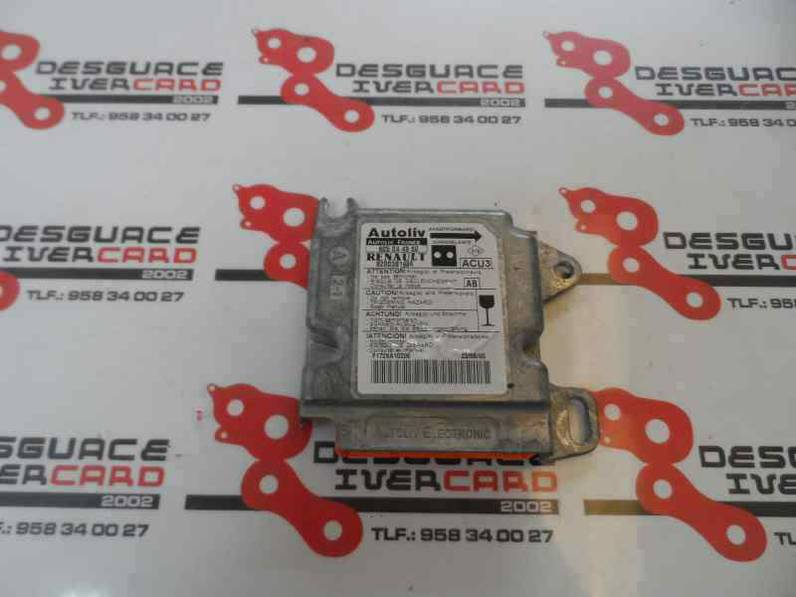 CENTRALITA AIRBAG RENAULT KANGOO 2005 1.5 DCI D (82 CV)