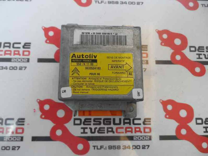CENTRALITA AIRBAG CITROEN XSARA BERLINA 1999 1.6 (88 CV)