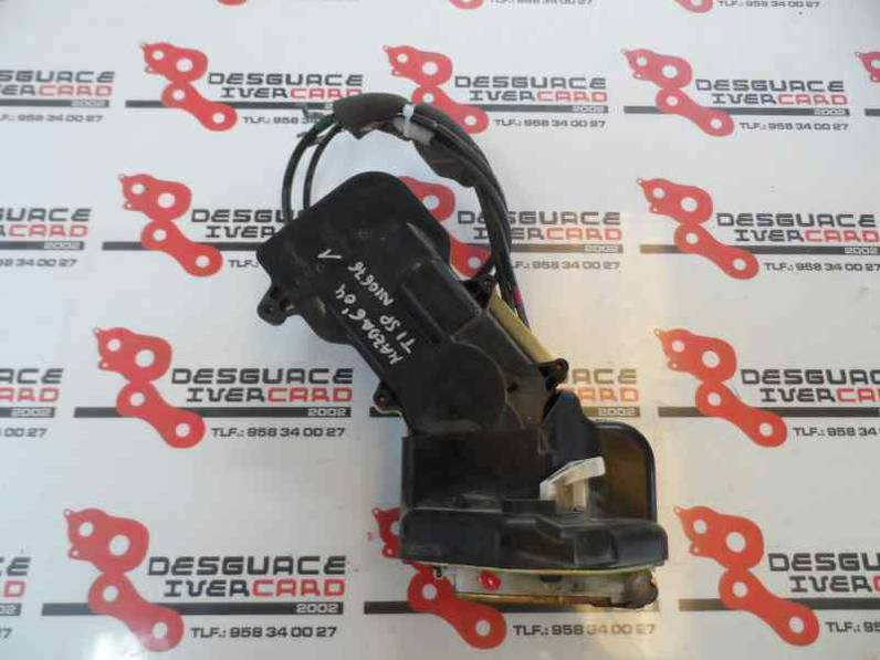 CERRADURA PUERTA TRASERA IZQUIERDA MAZDA 6 BERLINA 2004 2.0 D (136 CV)