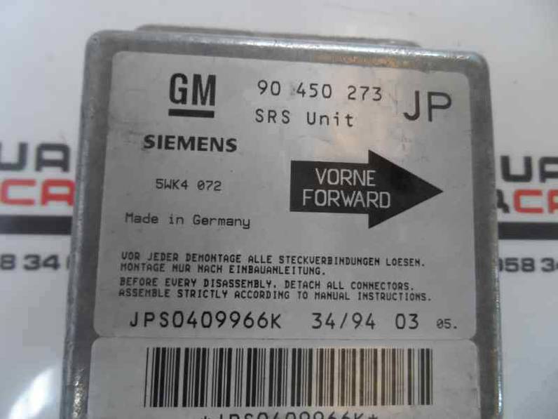 CENTRALITA AIRBAG OPEL ASTRA G BERLINA 1998