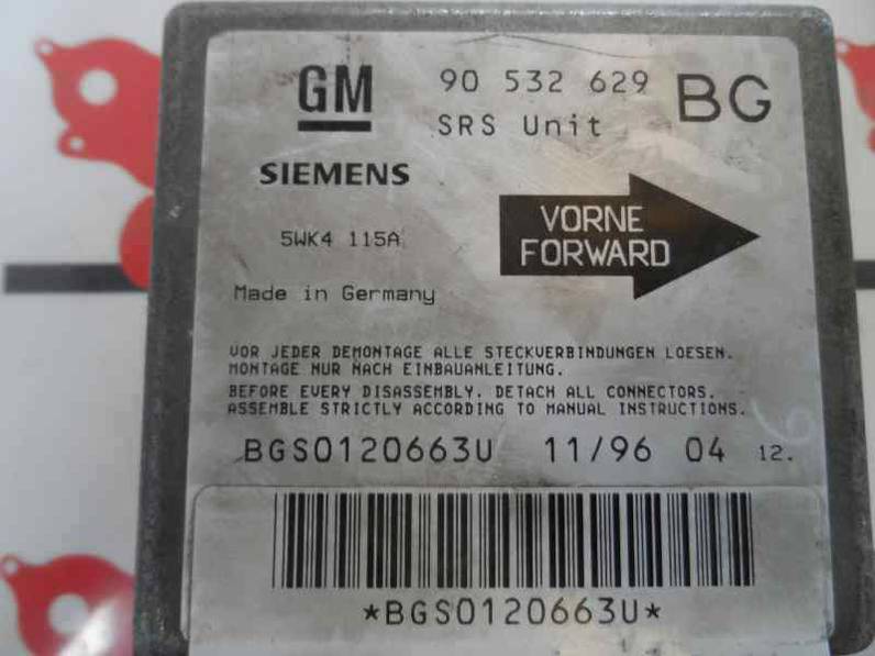 CENTRALITA AIRBAG OPEL TIGRA 1994