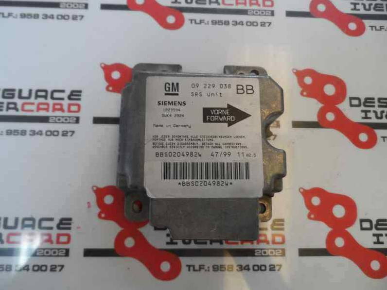 CENTRALITA AIRBAG OPEL CORSA B 2000 1.0 12V (54 CV)