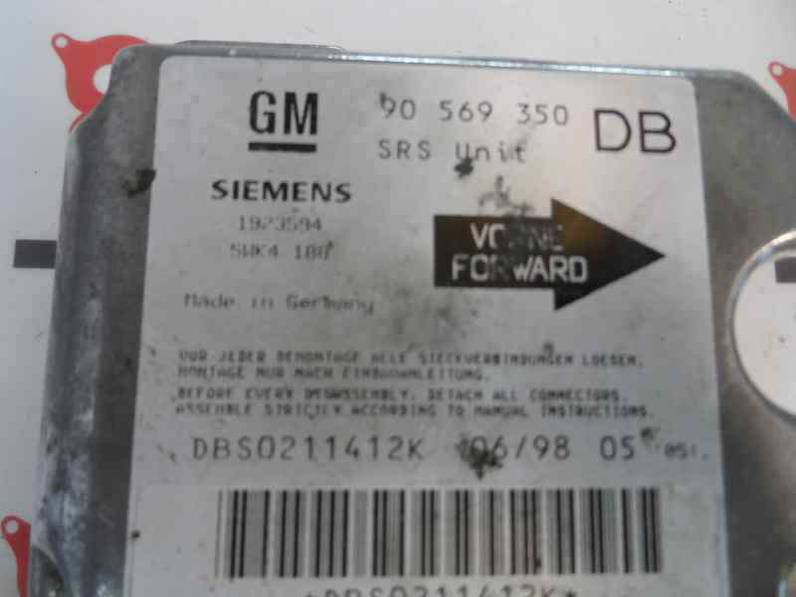 CENTRALITA AIRBAG OPEL VECTRA B BERLINA 1998 1.8 16V (116 CV)