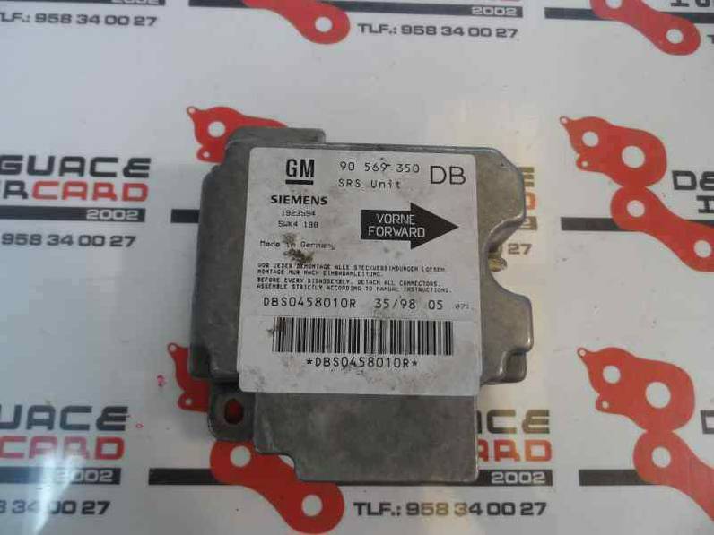 CENTRALITA AIRBAG OPEL VECTRA B BERLINA 1998 2.0 DTI (101 CV)