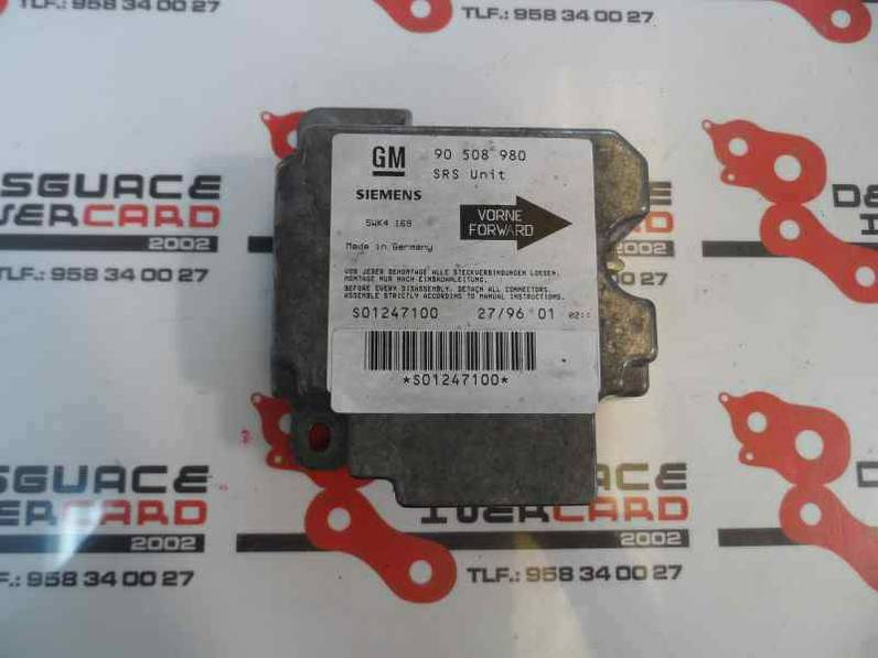 CENTRALITA AIRBAG OPEL VECTRA B BERLINA 1996 1.7 TURBODIESEL (82 CV)