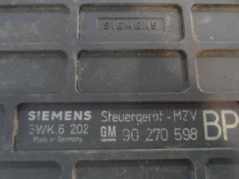 CENTRALITA MOTOR UCE OPEL KADETT E 1984 1.6 (82 CV)