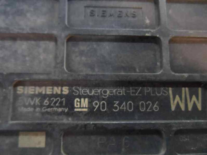 CENTRALITA MOTOR UCE OPEL KADETT E 1984 1.6 (82 CV)