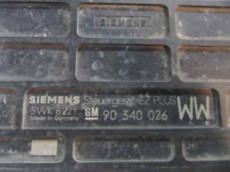 CENTRALITA MOTOR UCE OPEL KADETT E 1984 1.6 (82 CV)