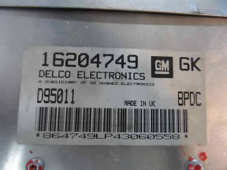 CENTRALITA MOTOR UCE OPEL CORSA B 1996