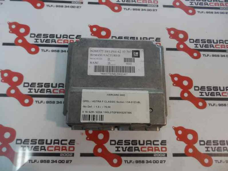 CENTRALITA MOTOR UCE OPEL ASTRA F BERLINA 1991 1.6 16V (101 CV)