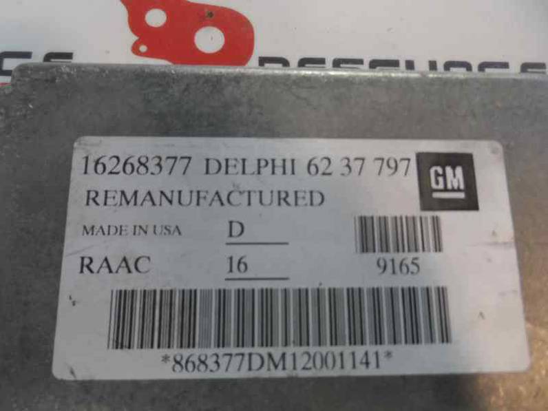 CENTRALITA MOTOR UCE OPEL ASTRA F BERLINA 1991 1.6 16V (101 CV)