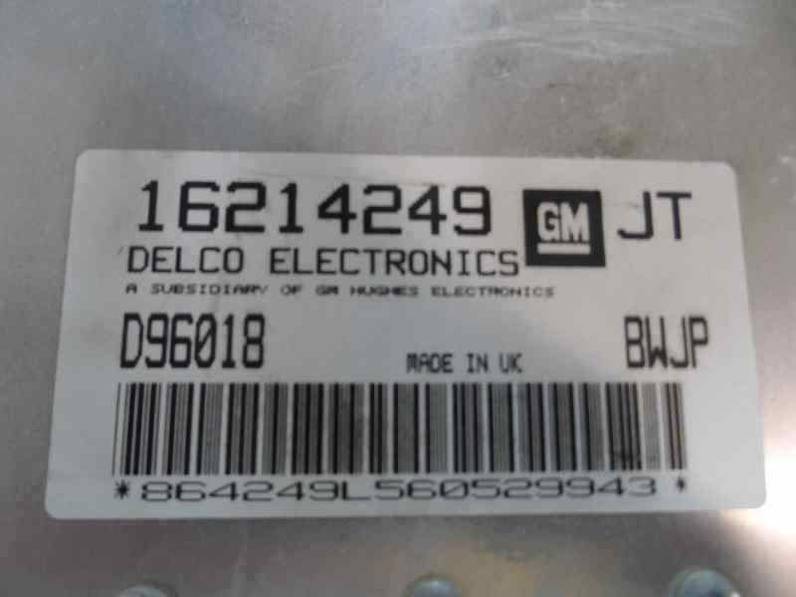 CENTRALITA MOTOR UCE OPEL CORSA B 1993 1.6 16V (106 CV)