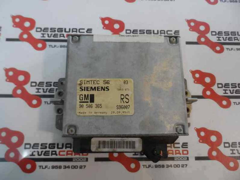 CENTRALITA MOTOR UCE OPEL VECTRA B BERLINA 1996 1.8 16V (116 CV)