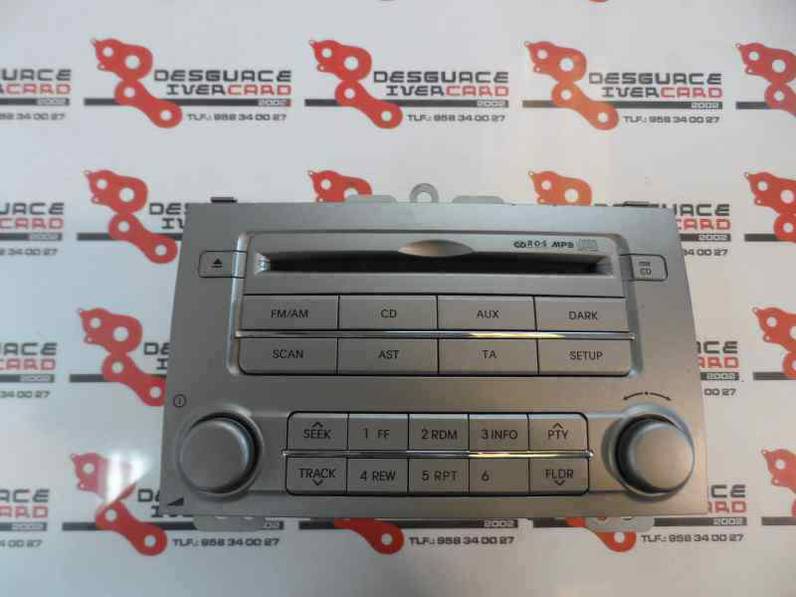 SISTEMA AUDIO RADIO CD HYUNDAI I20 2010 1.2 (78 CV)