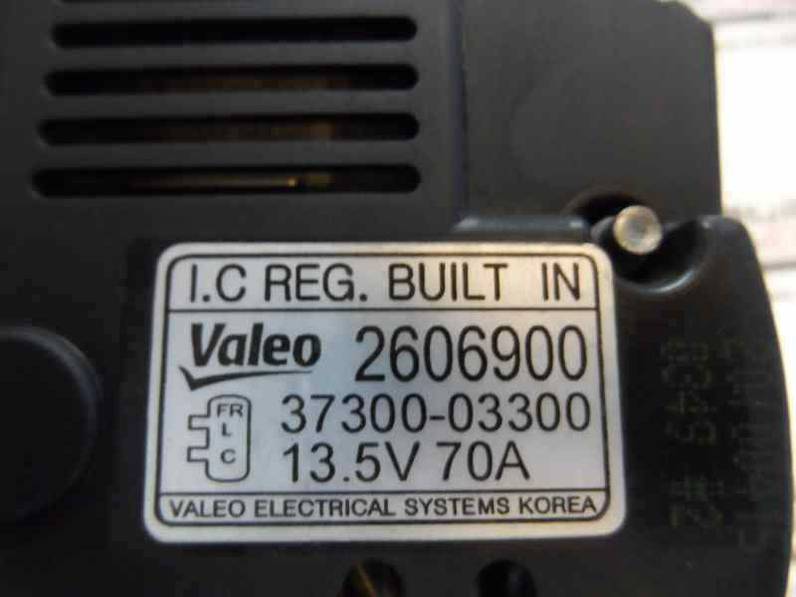 ALTERNADOR HYUNDAI I20 2010 1.2 (78 CV)