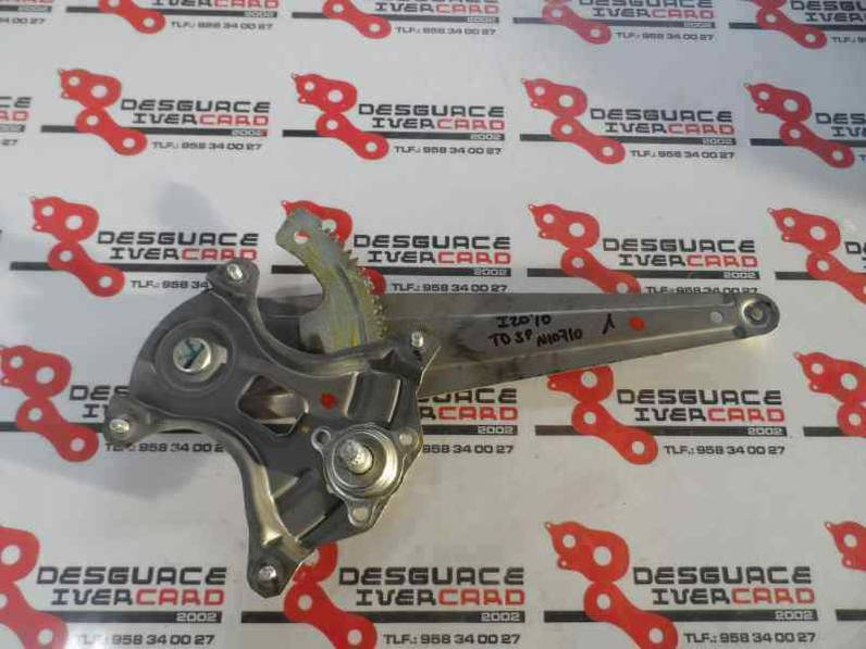 ELEVALUNAS TRASERO DERECHO HYUNDAI I20 2010 1.2 (78 CV)