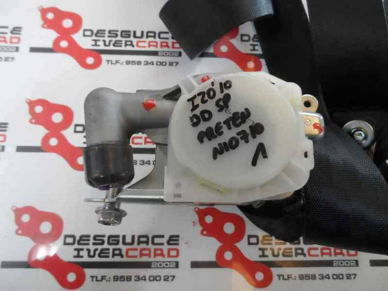 CINTURON SEGURIDAD DELANTERO DERECHO HYUNDAI I20 2010 1.2 (78 CV)