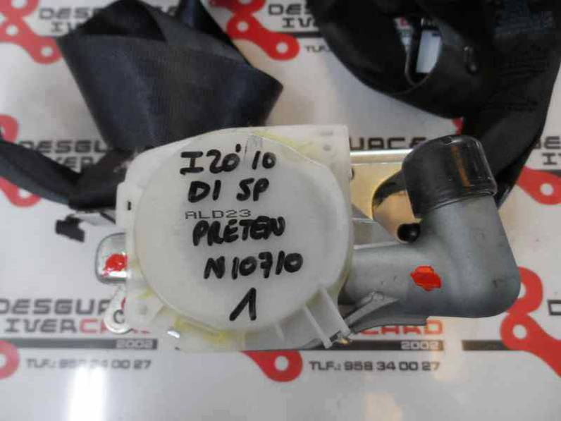 CINTURON SEGURIDAD DELANTERO IZQUIERDO HYUNDAI I20 2010 1.2 (78 CV)