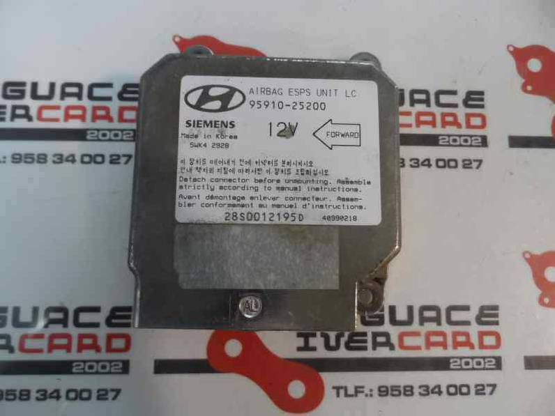 CENTRALITA AIRBAG HYUNDAI ACCENT 2000 1.3 (86 CV)