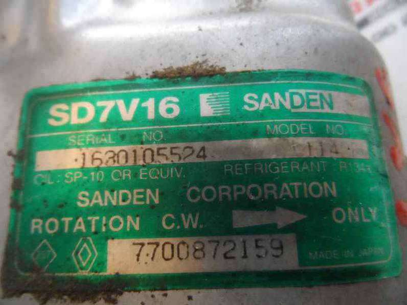 COMPRESOR AIRE ACONDICIONADO VOLVO S40 BERLINA 1995 1.9 TURBODIESEL (90 CV)