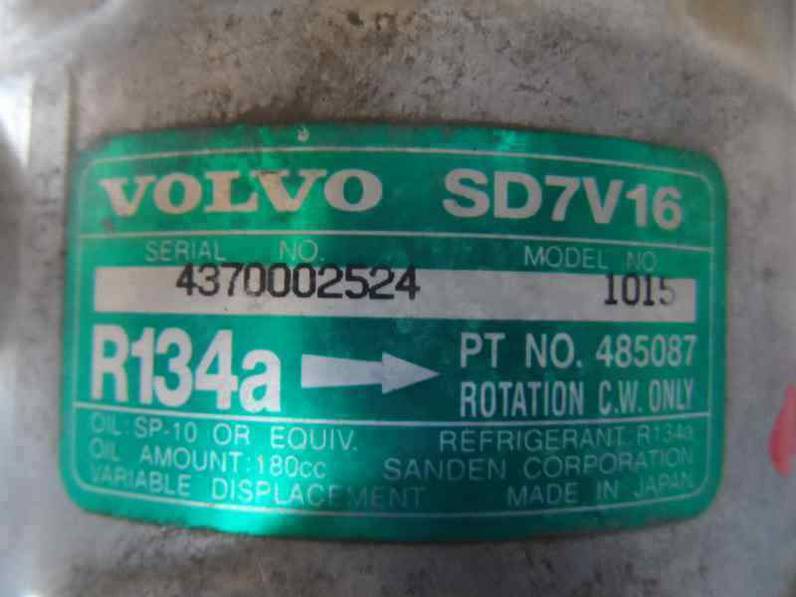 COMPRESOR AIRE ACONDICIONADO VOLVO SERIE 460 1989 1.9 TURBODIESEL (90 CV)