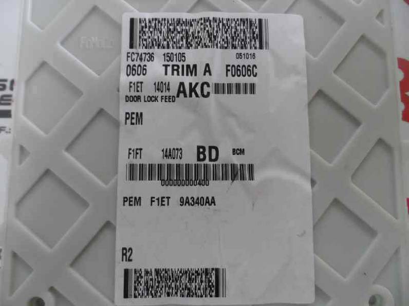 CAJA RELES FUSIBLES FORD FOCUS LIM 2015 1.6 TDCI (116 CV)