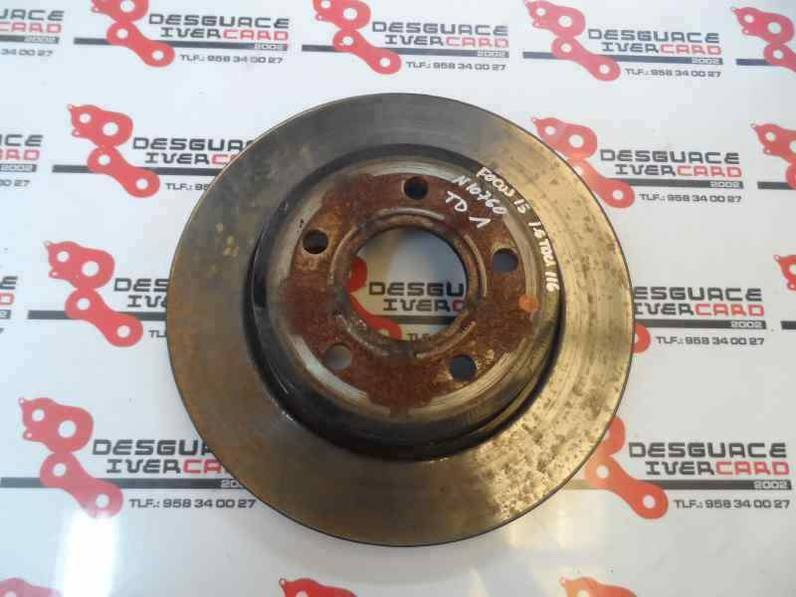 DISCO FRENO TRASERO FORD FOCUS LIM 2015 1.6 TDCI (116 CV)