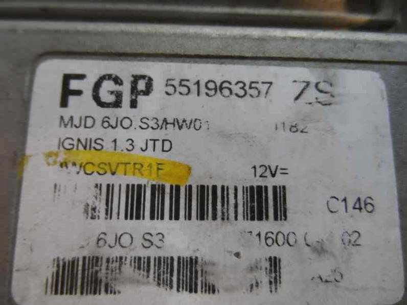 CENTRALITA MOTOR UCE SUZUKI WAGON R RB 2005 1.3 DDIS D (69 CV)