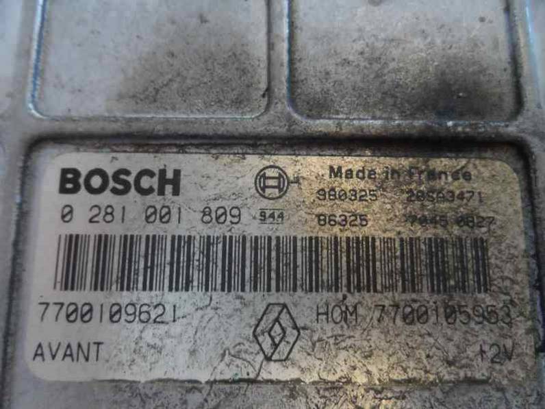 CENTRALITA MOTOR UCE RENAULT MEGANE I BERLINA HATCHBACK 1998 1.9 DTI D (98 CV)