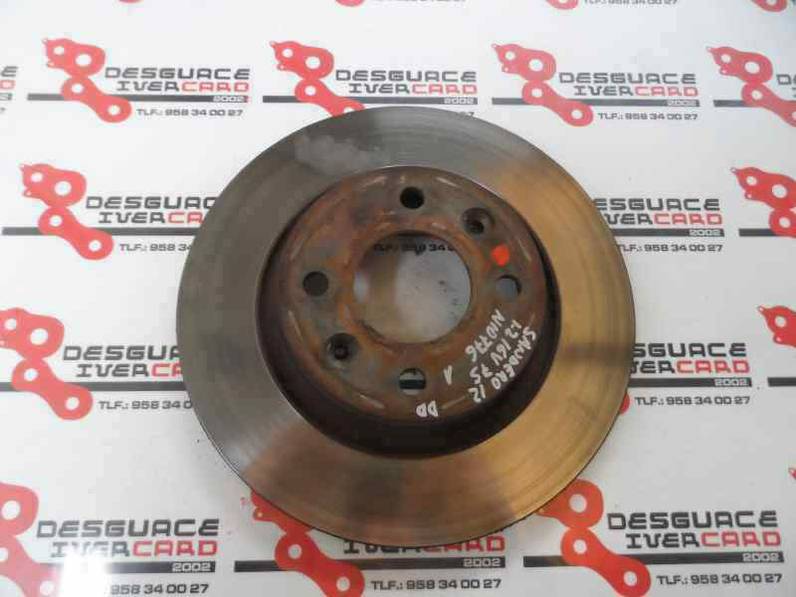 DISCO FRENO DELANTERO DACIA SANDERO 2012 1.2 16V (75 CV)