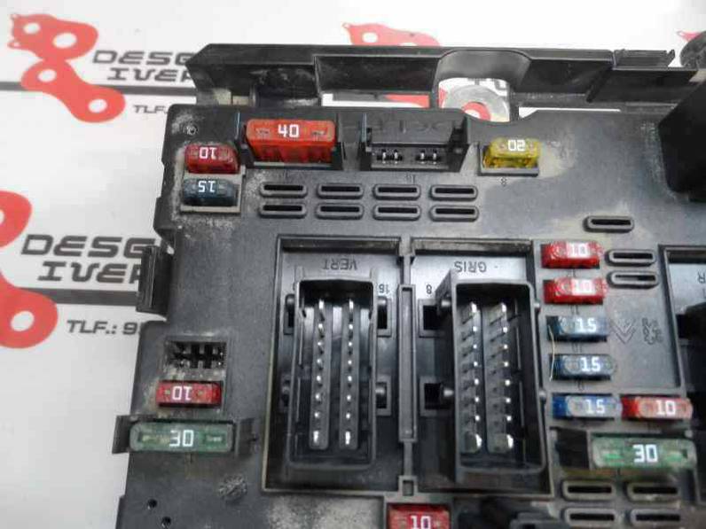CAJA RELES FUSIBLES CITROEN XSARA BERLINA 2001 2.0 HDI (90 CV)