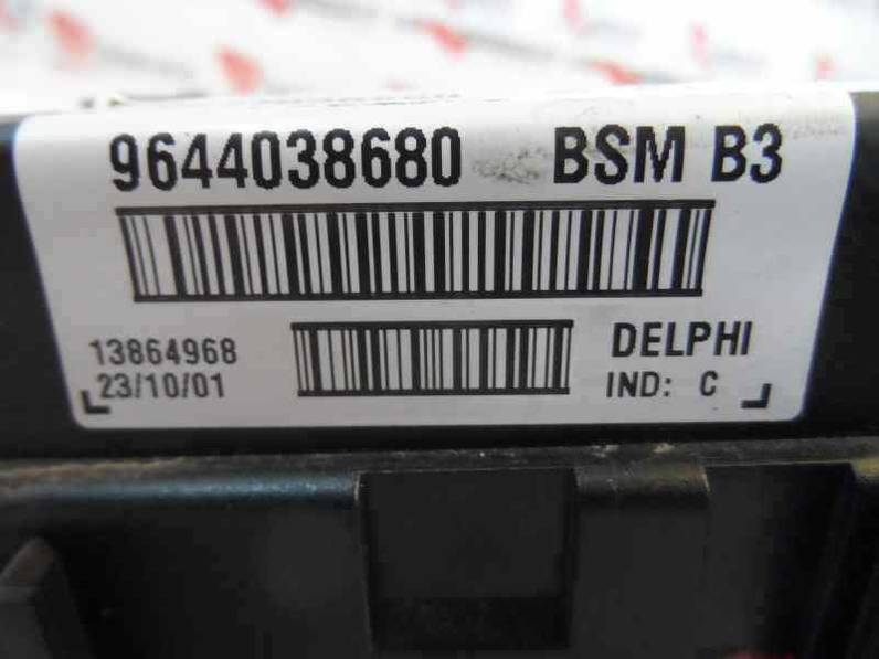 CAJA RELES FUSIBLES CITROEN XSARA BERLINA 2001 2.0 HDI (90 CV)