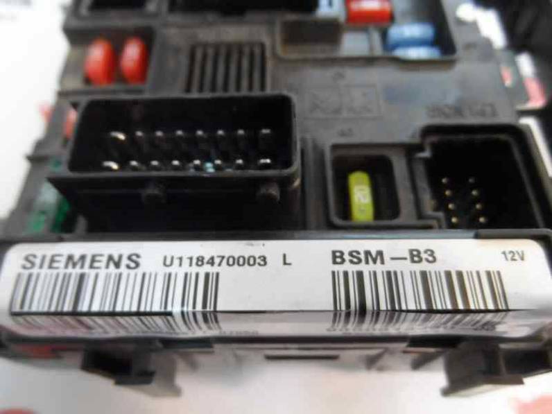 CAJA RELES FUSIBLES CITROEN XSARA PICASSO 2007 1.6 16V HDI (90 CV)