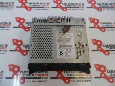 SISTEMA AUDIO RADIO CD NISSAN PRIMERA BERLINA 2003 2.2 16V TURBODIESEL (126 CV)