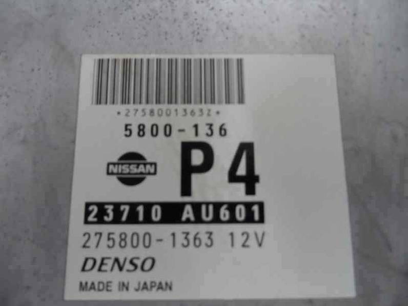 CENTRALITA MOTOR UCE NISSAN PRIMERA BERLINA 2003 2.2 16V TURBODIESEL (126 CV)