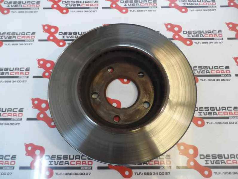 DISCO FRENO DELANTERO NISSAN PRIMERA BERLINA 2003 2.2 16V TURBODIESEL (126 CV)
