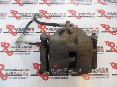 PINZA FRENO DELANTERA DERECHA NISSAN PRIMERA BERLINA 2003 2.2 16V TURBODIESEL (126 CV)