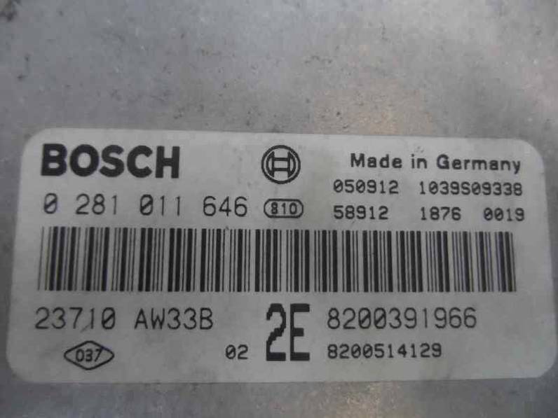 CENTRALITA MOTOR UCE NISSAN PRIMERA BERLINA 2006 1.9 16V TURBODIESEL