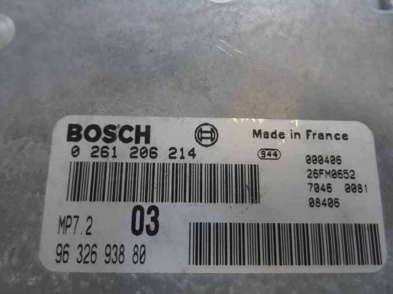 CENTRALITA MOTOR UCE CITROEN XSARA BERLINA 2000 1.6 (88 CV)