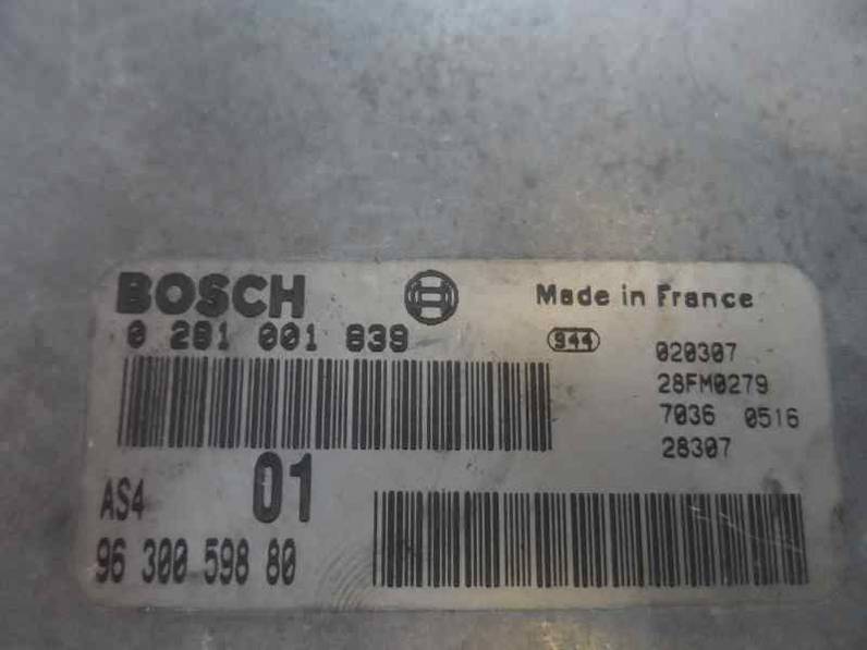 CENTRALITA MOTOR UCE CITROEN SAXO 2002 1.5 D (57 CV)