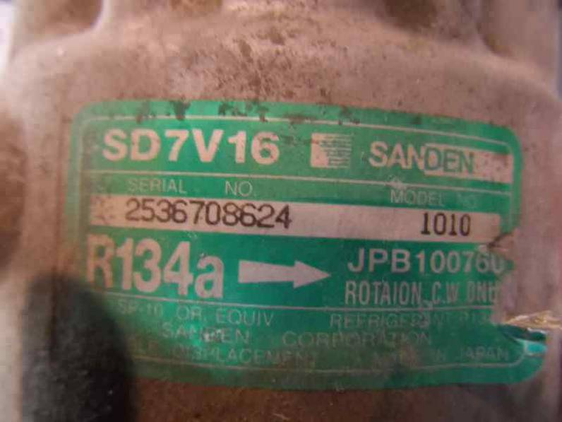 COMPRESOR AIRE ACONDICIONADO MG ROVER SERIE 400 1995