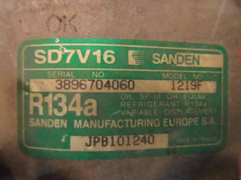 COMPRESOR AIRE ACONDICIONADO MG ROVER SERIE 25 2000 1.4 (84 CV)