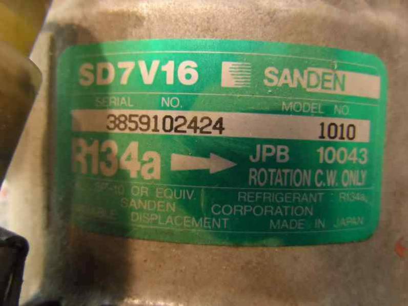 COMPRESOR AIRE ACONDICIONADO MG ROVER SERIE 400 1995 1.4 16V (103 CV)