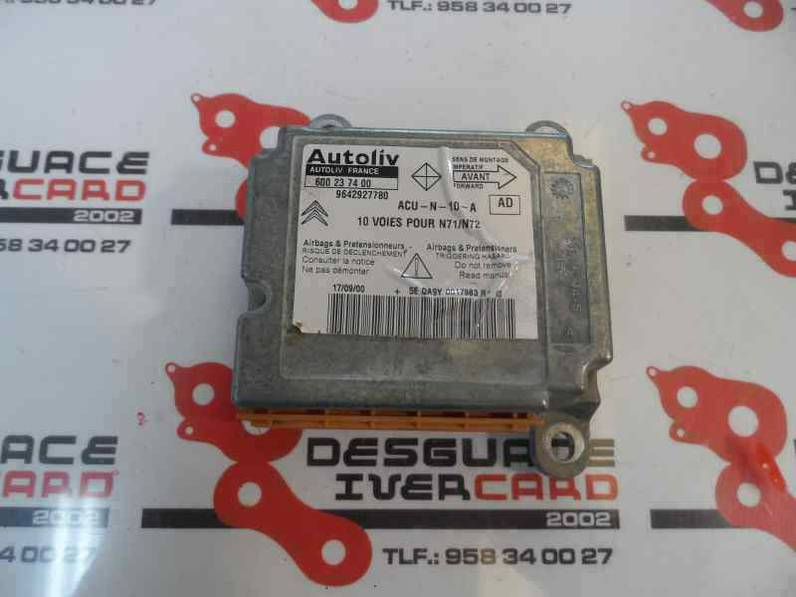 CENTRALITA AIRBAG CITROEN XSARA BERLINA 2000 1.9 D (69 CV)