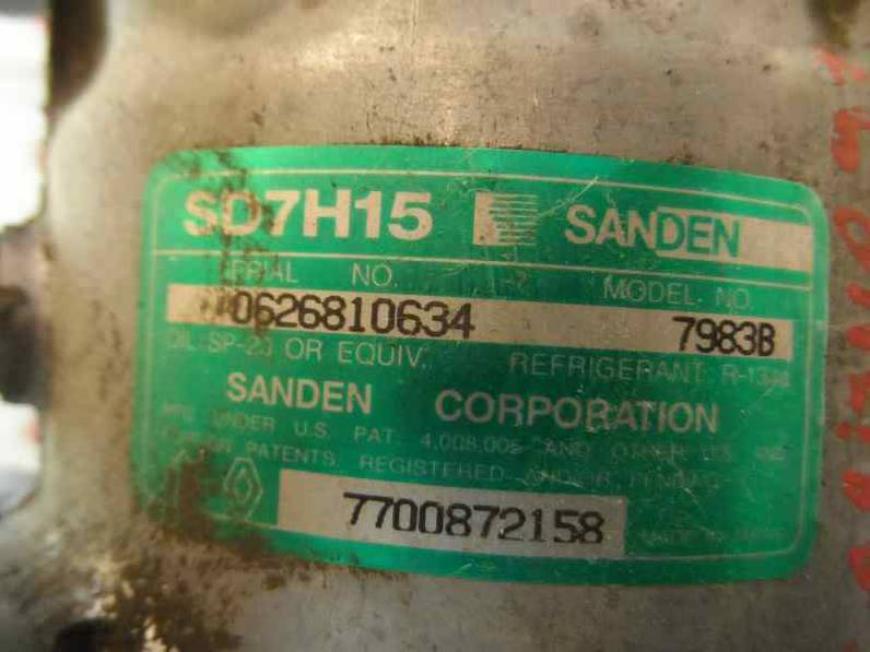 COMPRESOR AIRE ACONDICIONADO MITSUBISHI CARISMA BERLINA 4 1997 1.9 TURBODIESEL (90 CV)