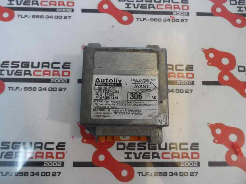 CENTRALITA AIRBAG PEUGEOT 306 BERLINA 3 5 PUERTAS 1998 1.8 (101 CV)